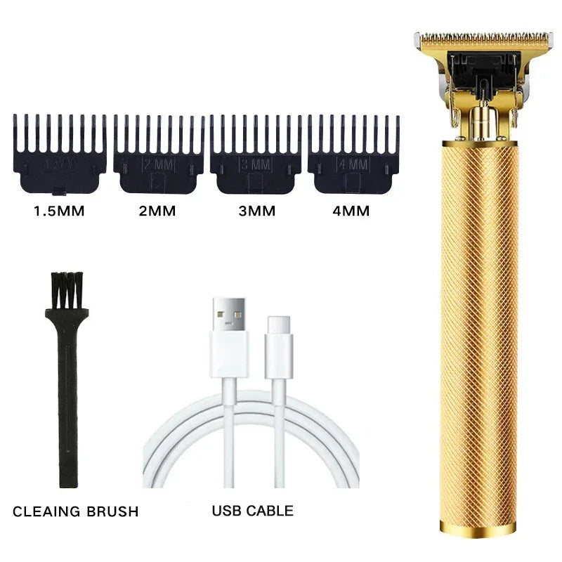 Electric Hair Clipper Vintage T9 For Mens Rechargeable Man Shaver Trimmer Machine For Men's Barber Professional Boyfriend Gift