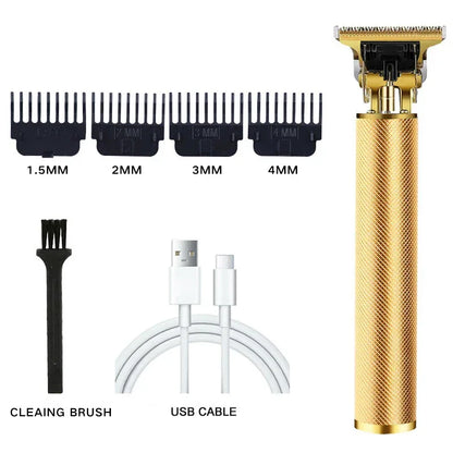 Electric Hair Clipper Vintage T9 For Mens Rechargeable Man Shaver Trimmer Machine For Men's Barber Professional Boyfriend Gift