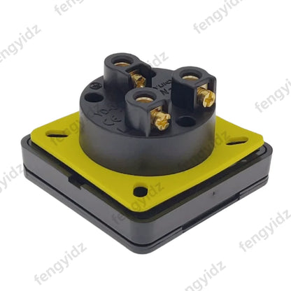 EU US AU UK Universal Waterproof Industrial Socket 10/16A 250V IP44 AC Power Connector Plug Electrical Socket With cover