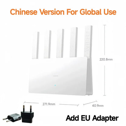 Xiaomi BE5000 Router Wi-Fi 7 Dual-Band Mesh System 2.4/5GHz with 2.5G Port IPTV Support OFDMA Signal Boost for Home or Gaming