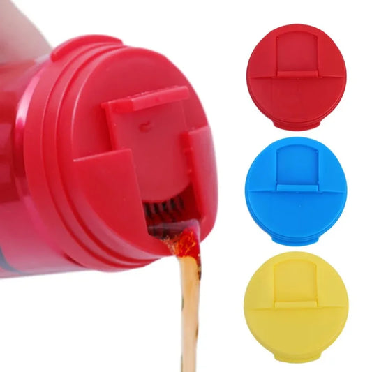 10/1Pcs Plastic Beverage Can Lids Leak-proof Drinks Protector Multi-color Air-leak Beer Sealing Cap Portable Water Bottle Covers by PDG ibma