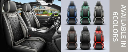 1pcs All inclusive seat cover full leather car seat cushion Driver's seat cover or passenger seat cover all season universal pad by PDG ibma