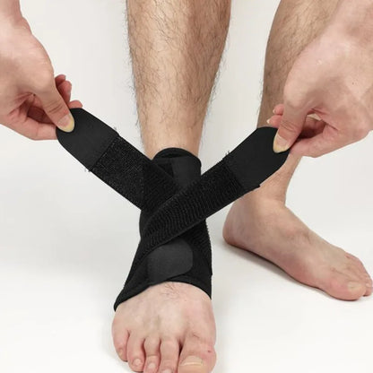 1Pcs Fitness Sports Ankle Brace Gym Elastic Ankle Support Gear Foot Weights Wraps Protector Legs Power Weightlifting 20*26cm