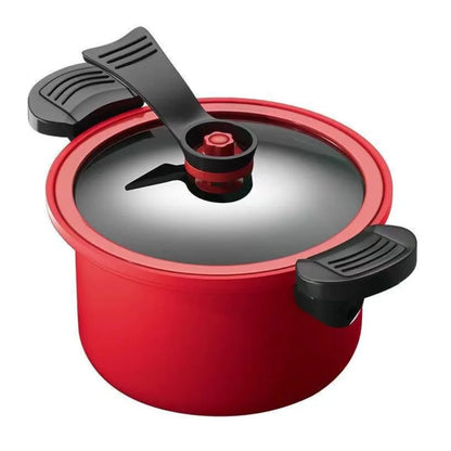 Multifunctional 3.5L Pressure Cooker Stew Pot Non-Stick Cooking Pots Kitchenware Micro Rice Cooker Induction Cooker Gas Stove