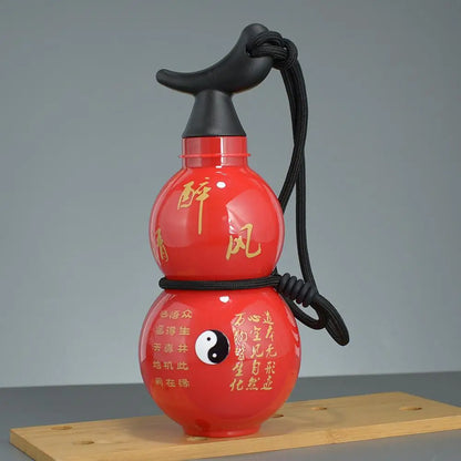 750ml Gourd Water Bottle Large Capacity Outdoors Leak-proof Water Sports Bottle King Wukong Drinking Cup Accessories