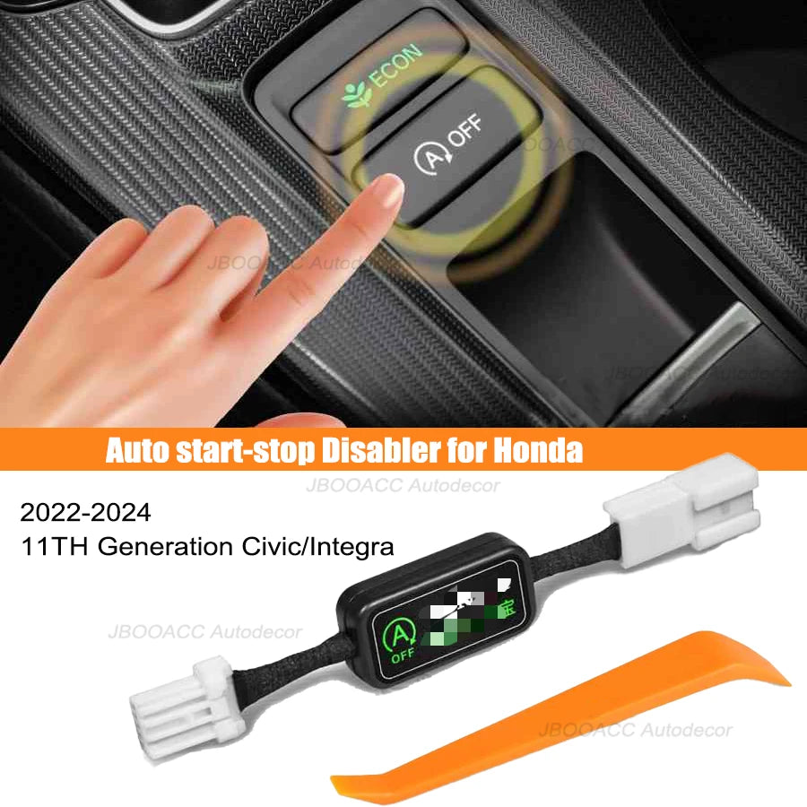 Auto Start Stop Off For Honda 10th Generation Accord Civic HRV URV CRV ZRV Inspire Breeze Crider Envix Auto Start-stop Disabler