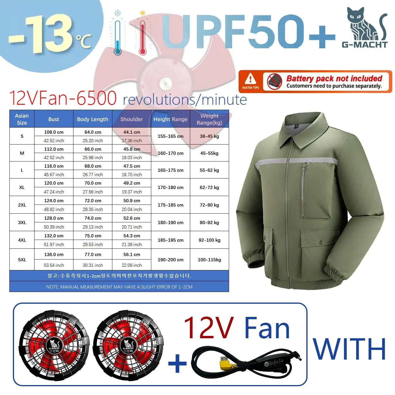 Summer 4 Fans Air Conditioning Cooling Vest Men Women Ultralight Outdoor Jacket Sun Protection Windbreaker Travel Fishing Sports
