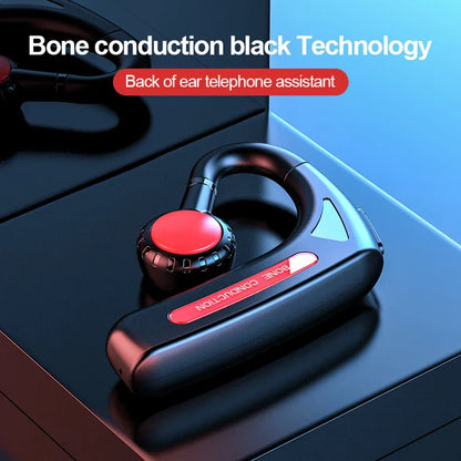 Bone Conduction Headphone M-618 Ear Hook Bluetooth Earphones Handsfree Wireless Sport Headset IPX5 Waterproof With Microphone