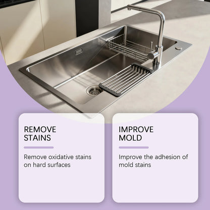 Mold Remover Gel Active Mildew Cleaner Wall Tile Grout Stain Removal Multipurpose Household Bathroom Kitchen Deep Cleaning Gel