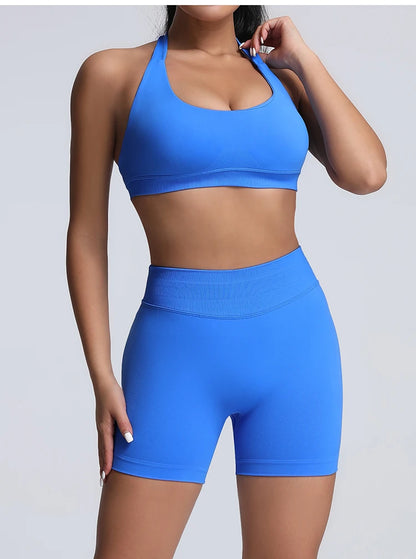 Impact Shorts Women High Waist Hip Lifting Yoga Short Fitness Seamless Elastic Workout Wear Woman Yoga Shorts Gym Female