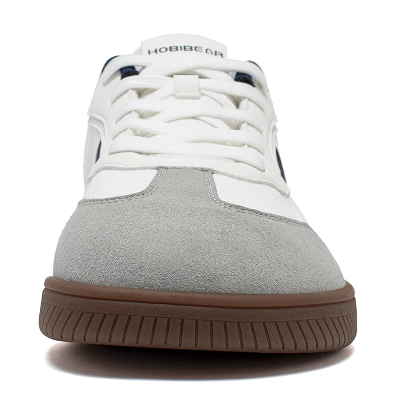 HOBIBEAR Unisex Barefoot Sneakers Wide Toe Minimalist Zero Drop Non Slip Shoes Lace Up Mesh Casual Sneaker