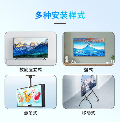 Foreign trade export 32-inch 42-inch 55-inch 65-inch 85-inch LCD TV 4k ultra-clear large-screen smart TV