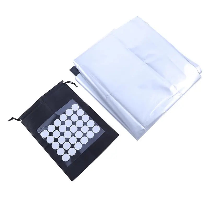 Universal Blackout Curtain Removable Portable Travel Blocking Darkest Window Film Cloth Temporary DIY No Drill Curtains