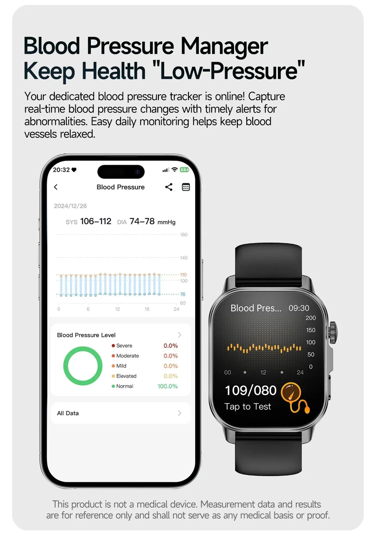 2026 New Health Smart Watch Precise Measurement ECG+PPG Blood Pressure Uric Acid Body Fat Analysis call SmartWatch For Men Women