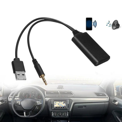 Universal Bluetooth-compatible Music Receiver Aux Adapter Bluetooth-compatible Music Audio Receiver Adapter Auto Accessories