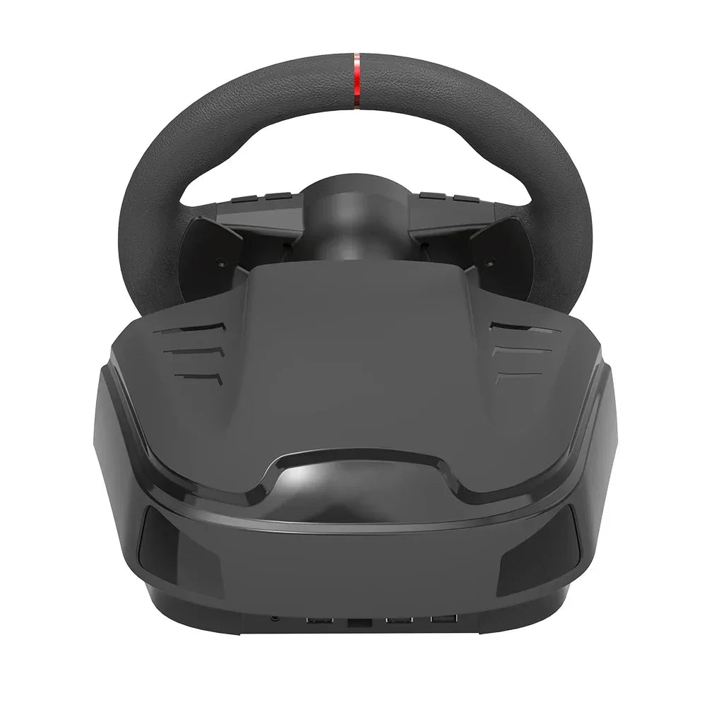 270° Gaming Simracing Car Pedal Game Steering Wheel Vibration Controller for PC PS3/PS4/Switch/ Xbox One/Xbox Series X/S