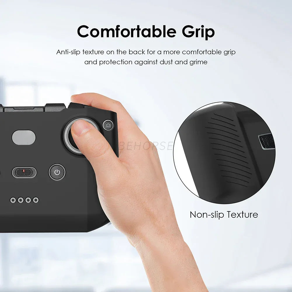 Anti-drop Silicone Sleeve For RC-N1/N2/N3 Case Shockproof Control Cover For DJI Mini 5 Pro/4/NEO/Neo 2/Air 3S Drone Accessories