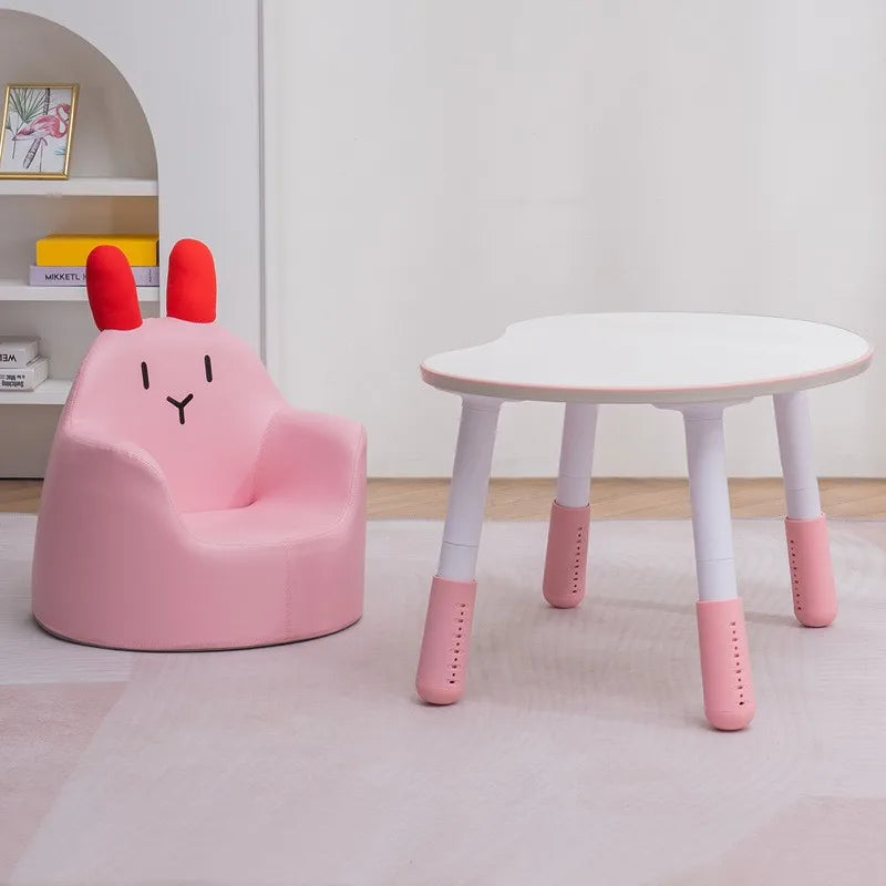 Plus Edition 1-10 Year Old Korean Children's Cute Cartoon Small Sofa For Boys And Girls Princess Baby Kindergarten Reading Seat
