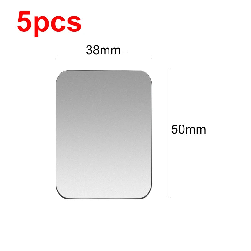 5/10Pcs Metal Plate For Magnetic Car Phone Holder Universal Iron Sheet Sticker Stand Strong Adhesive Magnet phone Holder Mount