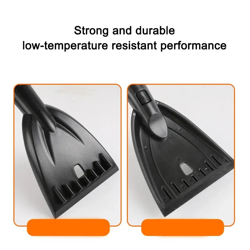 Car Snow Scraper Sweeping Shovel for Winter with Handle Auto Cleaning Brush Ice Scraper Remover Auto Windshield Accessori