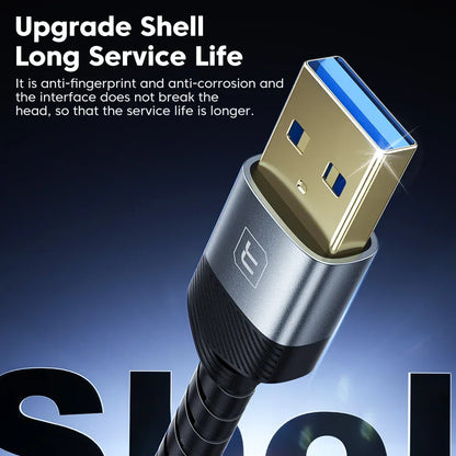 Toocki USB3.0 Extension Cable Male to Female Hi-Speed Transmission Data Cable for PC Laptop TV Xbox USB Extender Cord