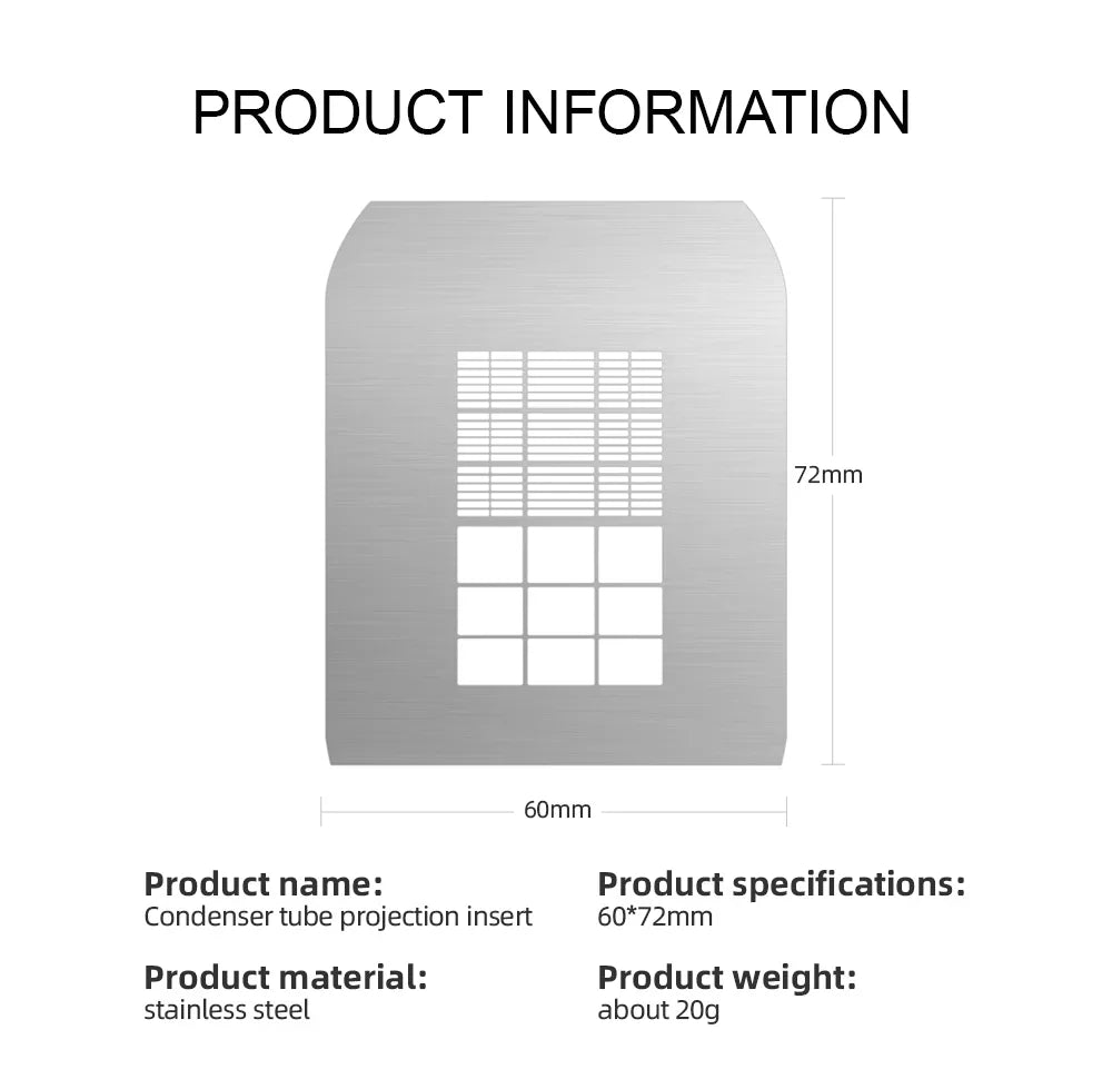 SOONPHO Conical Snoots Graphic Cards for OT1 OT1PRO Projection Film  DIY Shape Insert Photography Background Match Godox Lights