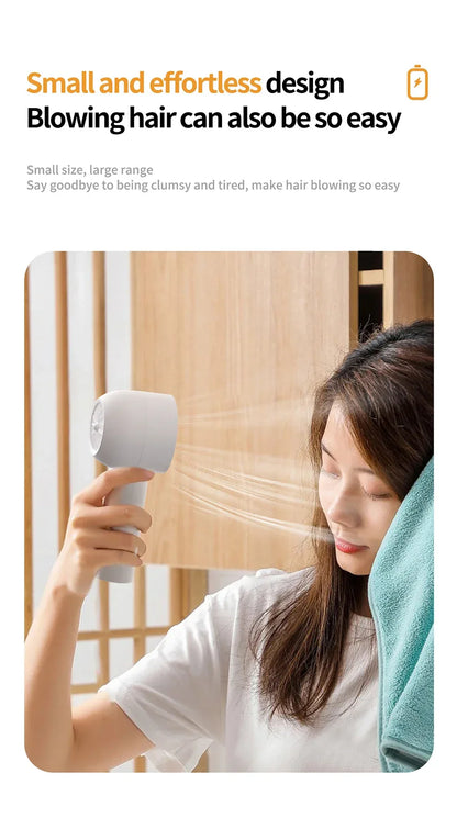 2025 New 3000mAh 100 Gears High Speed Fan Mini Air Conditioner Portable Fan Air Cooler with LED Display Screen Super Cool Wind