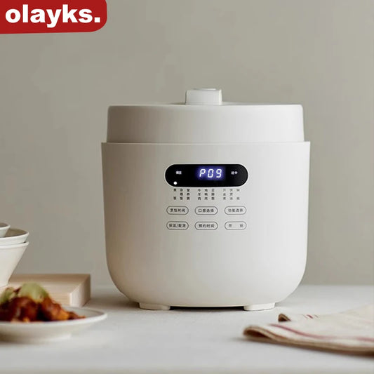 Olayks Electric Pressure Cooker 5L Non-Stick Liner 70KPa Multi Rice Cooker For 5-6 Person Home Appliances OLK-50D1