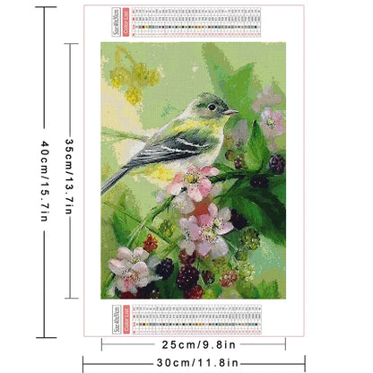 Huacan DIY Diamond Painting Animal Full Round Square Mosaic Flower Set Art Handmade Gift Home Decoration