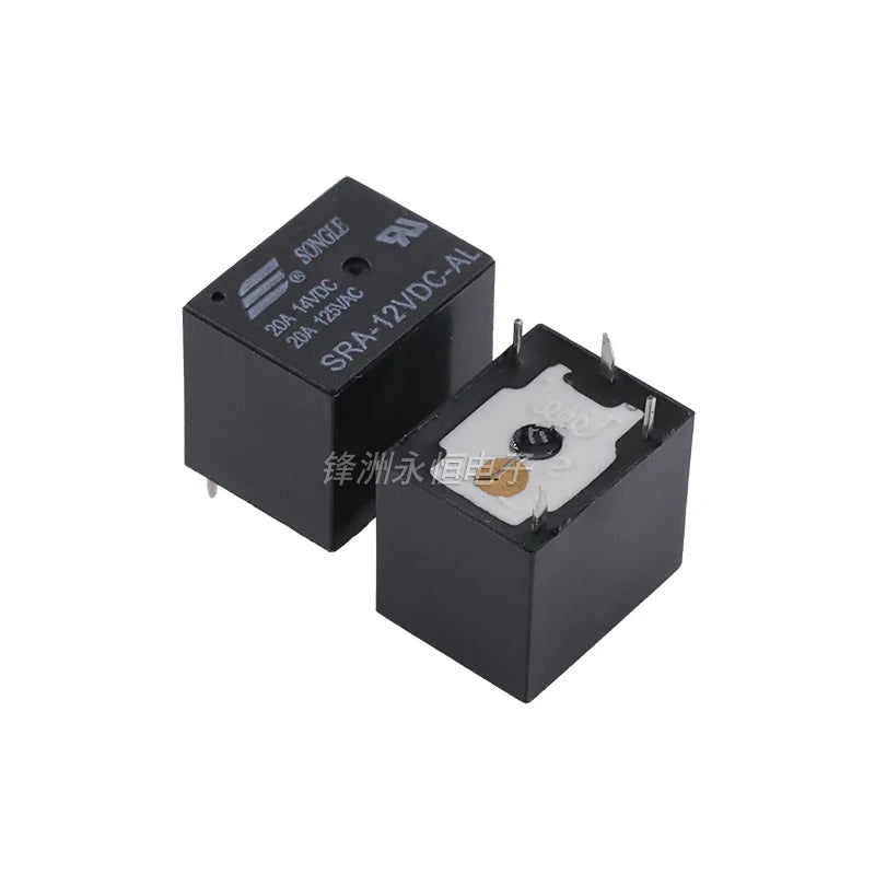 5Pcs Original New SRA-05VDC-AL SRA-12VDC-AL SRA-24VDC-AL -CL 20A 4Pin 5Pin 5V 12V 24V Automobile relay