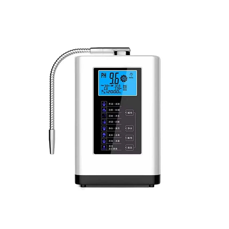 5 Plates Kangen Water Ionizer PH 3.5-10.5 Alkaline water Generator Hydrogen Reduced water ionizer With Built-in Carbon Filter