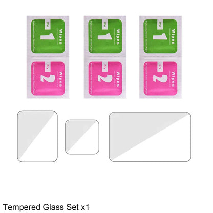 Silicone Case for GoPro Hero 13 Black Tempered Glass Screen Protector Protective Film Flip Battery Side Cover Lens Cap