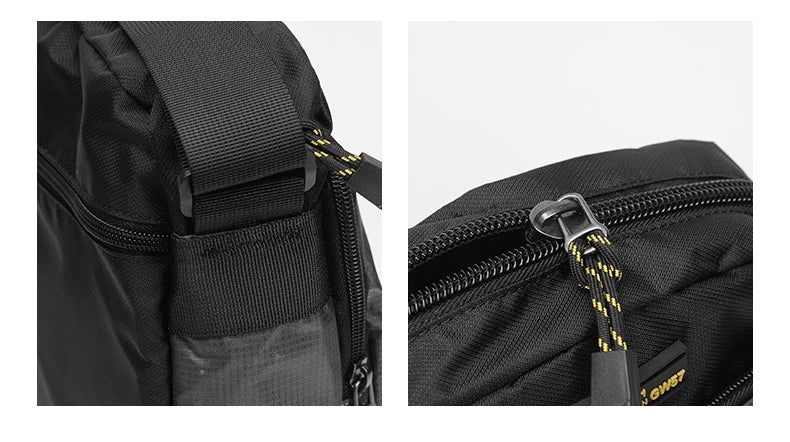 VOLUNTEER Shoulder Bag for Men New Light Weight Commuter Fashion Oxford Cloth Versatile Solid Phone Crossbody Bags Man 1698-08