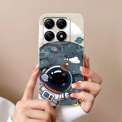 For Xiaomi 14T 14T Pro Cases Cartoon Astronaut Protective Durable Fashion Simplicity Soft Phone Cover For Xiaomi14T 14TPro Coque