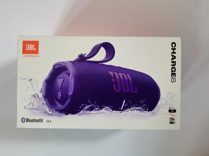 JBL Charge 6 Portable Bluetooth Speaker FLIP6 IPX7 Waterproof Outdoor Stereo Bass Music Track with Independent Tweeter