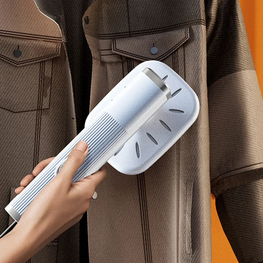 Portable Ironing Machine 360° Ironing Dry & Wet Steam Iron USB Powered Small Garment Steamer for Fabric Clothes Ironing