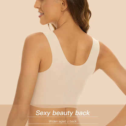 Bras For Women Underwear Plus Size Bra M-5XL Wire Free Brassiere Summer Wireless Bralette Push Up Sexy Lace Bra With Padding