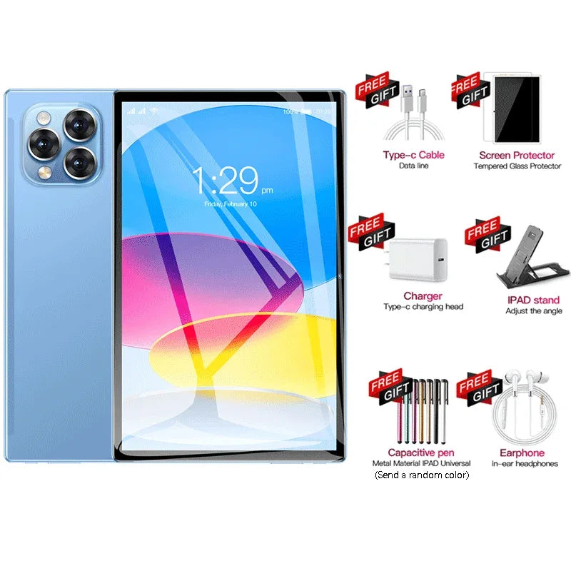 IPad Air Pro 11 inch Global Edition Original Tablet 22GB 2TB Android 14 4K HD 5G Dual SIM Video Call WIFI HD Screen Tablet