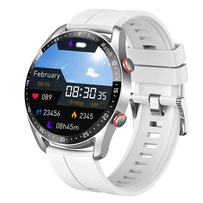 2026 New Voice Call Smart Watch Men GT Series HD AMOLED Screen Heart Rate Sports Watch ECG+PPG Health Smartwatch For Android IOS