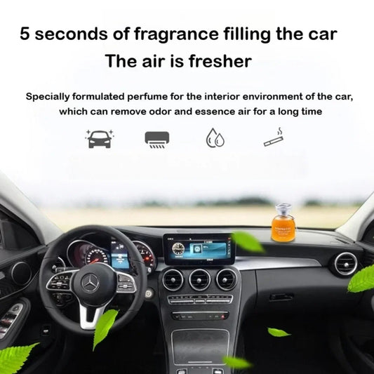 Car Parfum Safe Liquid Type Decoration Car Air Freshener Perfume Bottle Essential Oil Diffuser Car Fragrance for Vehicle