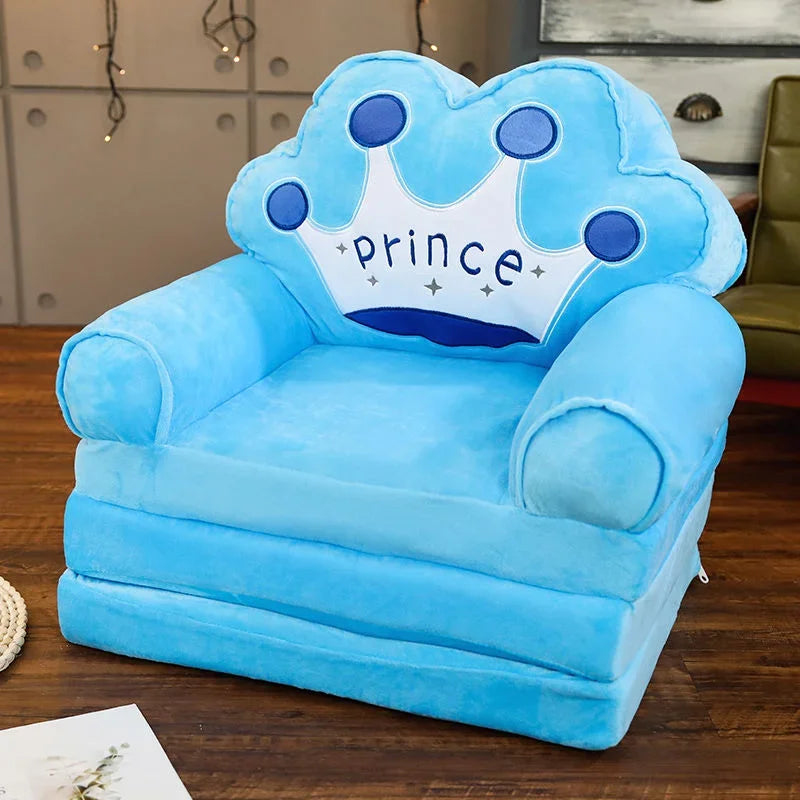 Home Cute Princess Style Folding Sofa Bed Multifunctional Lazy Leisure Single Seat Sofa For Home Decor Living Room Furniture