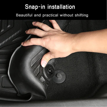 TPE Car Floor Mats for Honda CR-V 2017 -2019 2020 2021 2022 Waterproof Protective Rubber Car Pad Liner Auto Interior Accessories