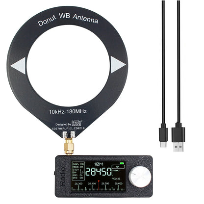 SI4732 0.5-108mhz Portable Radio 1.9inch IPS Screen Pocket Mini Radio LSB USB AM FM FM/AM Radio HF SW MW VHF Radio