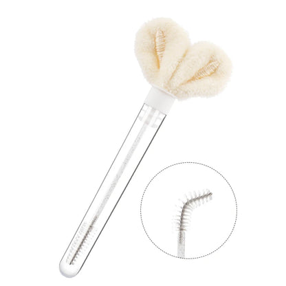 10pcs Tube Eyelash Brush Lash Extension Makeup Brushes Eyebrow Comb Rabbit Ears Designer False Eyelashes Microbrush Beauty Tool