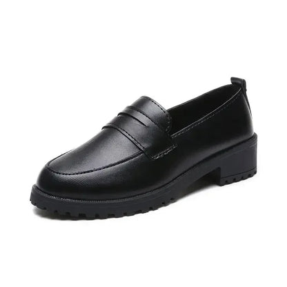 Women's Flat Shoes New Style Spring Summer 2023 Korean Fashion Round Head Casual Versatile Simple Lazy Shoes Rubber Material