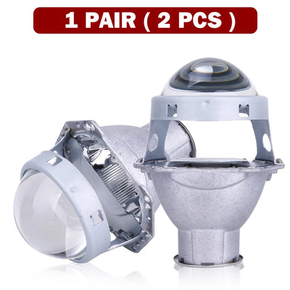 3 inch Projector Lens H7 For Hella 3R Headlights Retrofit Kit Single Xenon Moto Low Beam Auto Lamp H7 D2S D2H LED HID Car Light