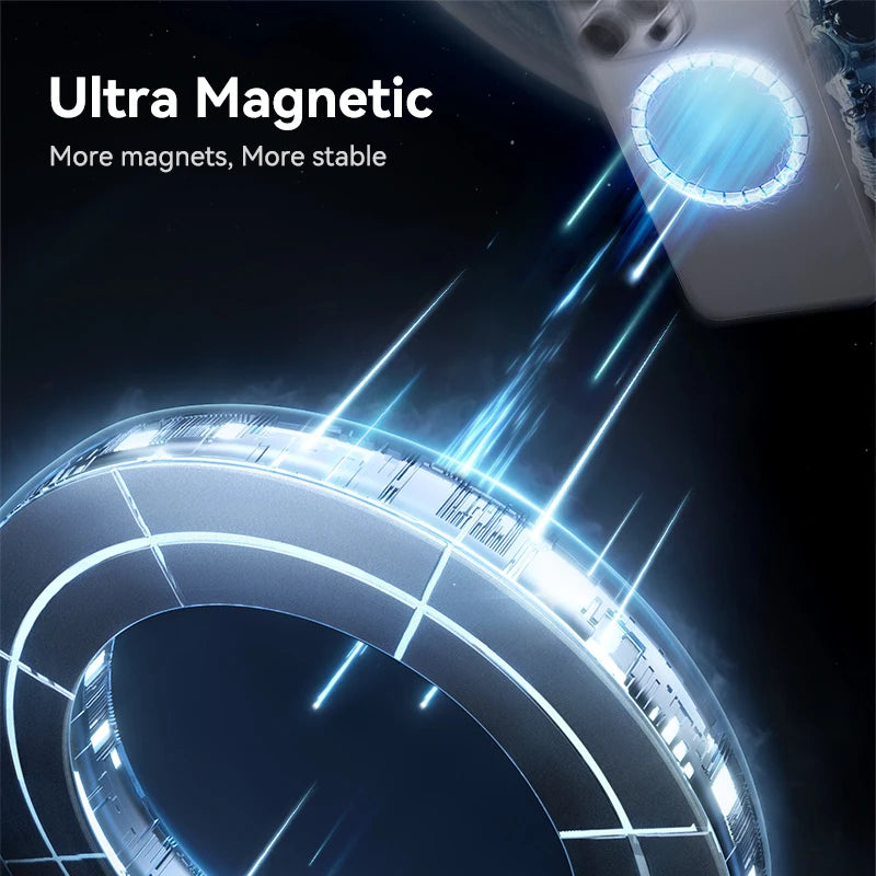 Joyroom Magnetic Car Phone Mount Strong Magnet Foldable Car Mount 360° Rotatable Car Phone Holder For 4.7-7.0 phones