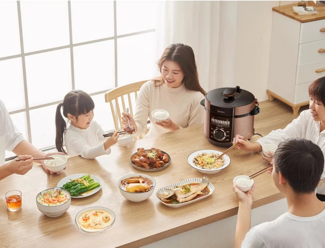 220V Electric Pressure Cooker Home Smart 5-liter Multi functional Pressure Cooker Rice Cooker