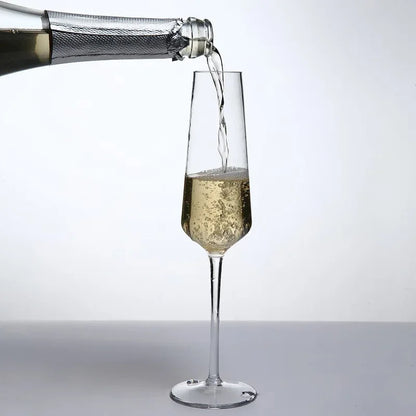 MICHLEY Unbreakable Champagne Flutes Glasses Set Plastic Tritan Sparkling Wine Glass For Wedding Party Picnic Barware 2/4 pcs