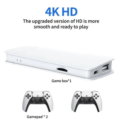 For M15 Gaming Stick VideoTVGaming Console Wireless Gamepad Over40000/50000 Classic Arcade Games HD Graphics Two-Player Battles